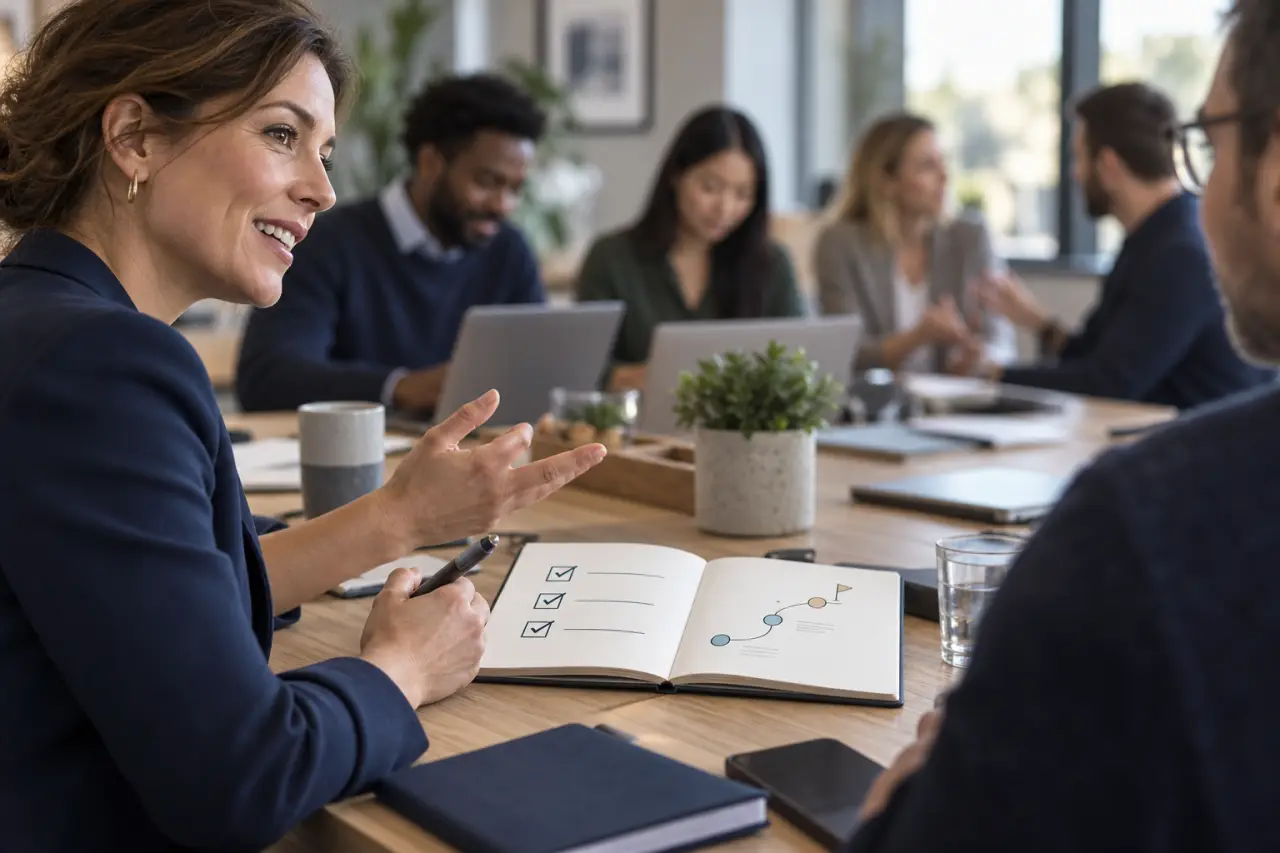 Manager une équipe sans tout contrôler : objectifs clairs, autonomie et recadrage