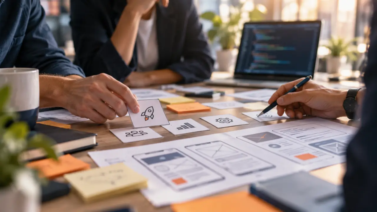 Une agence product development spécialisée sécurise les choix avant le code