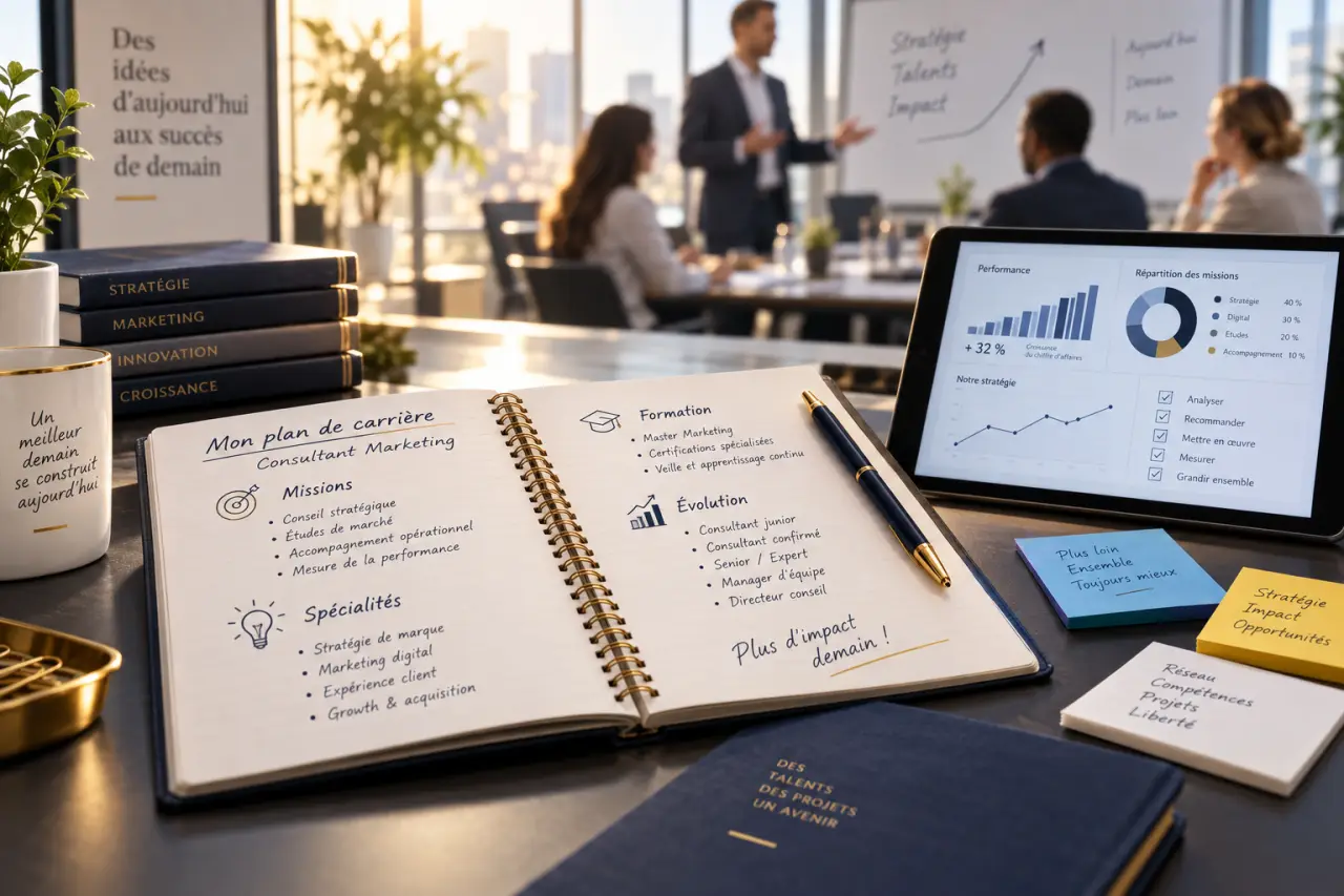 Consultant marketing : missions, spécialités, formation et évolution de carrière