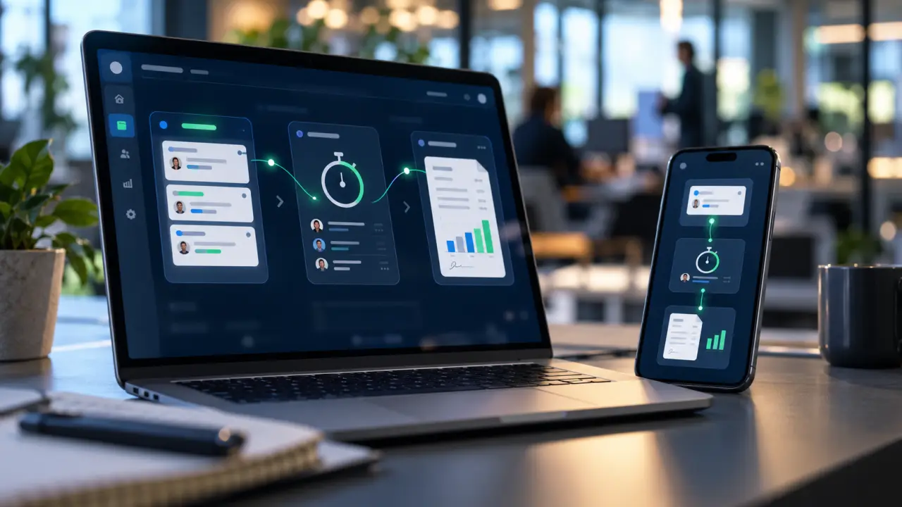 Gestion de projet Odoo : un flux unique pour les tâches, le temps et la facturation