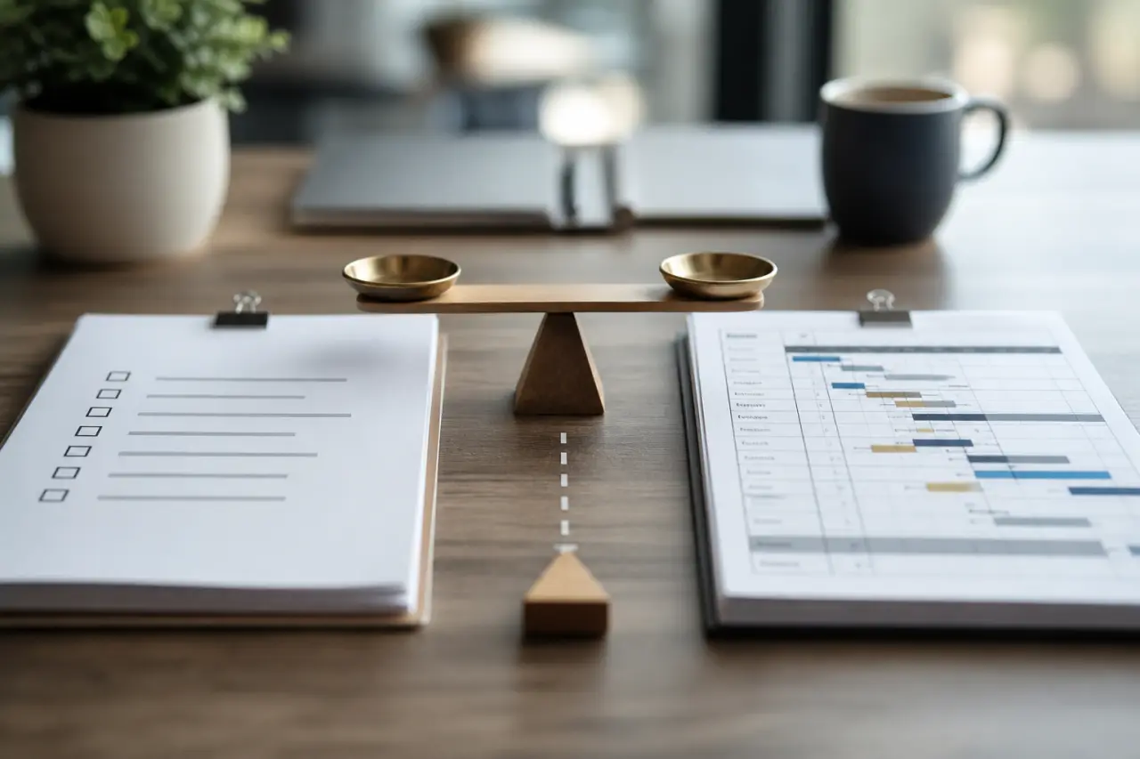 Template de gestion de projet simple ou complet : lequel choisir sans se suréquiper ?