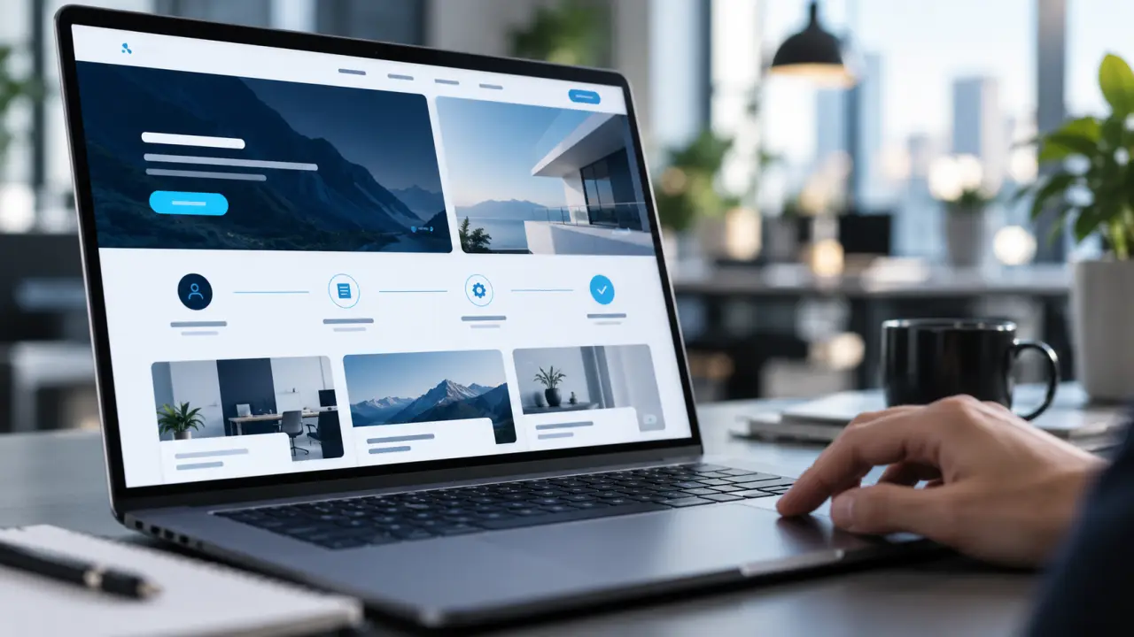 Une entreprise web design transforme votre site en parcours clair et efficace